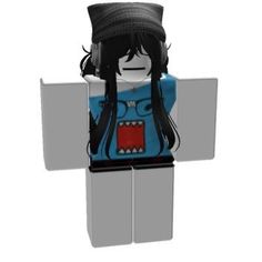 a lego figure wearing a black hat and blue shirt