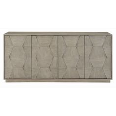 an art deco sideboard with geometric design