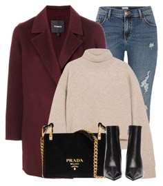 "18:19" by monmondefou ❤ liked on Polyvore featuring River Island, Theory, Rejina Pyo, Prada, Balenciaga and burgundy Plum Coat Outfit, Burgundy Wool Coat Outfit, Luxury Burgundy Outerwear For Fall, Burgundy Coat Outfit Winter, Burgundy Coat, Burgundy Clothes, Burgundy Blazer Outfit Woman, Burgundy Outfits, Burgundy Outfit Ideas