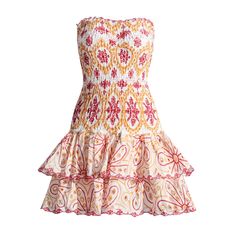 44862495883486|44862495949022|44862496014558 Embroidery Print, Female Clothing, Print Dresses, Line Dress, Dresses For Women, A Line Dress, Print Dress, Ruffles, 1 Inch