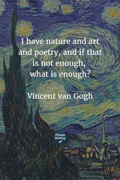 art , quotes , text , Vincent Van Gogh Citation Nature, Citation Art, Arte Van Gogh, Quotes Daily, Artist Quotes, Van Gogh Art, Top Quotes