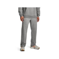 Getting comfortable is not a challenge with these superior men's fleece pants from Under Armour. These Under Armour sweatpants are a must-have in your activwear rotation. A fleece construction keeps your comfortable while the classic design of these men's active pants keeps you looking good. Getting comfortable is not a challenge with these superior men's fleece pants from Under Armour. These Under Armour sweatpants are a must-have in your activwear rotation. A fleece construction keeps your com Casual Under Armour Sweatpants, Casual Under Armour Pants, Under Armour Casual Loungewear Pants, Casual Under Armour Pants For Loungewear, Casual Under Armour Loungewear Pants, Under Armour Casual Streetwear Pants, Under Armour Casual Jogging Bottoms, Under Armour Casual Gym Pants, Casual Under Armour Pants For Gym