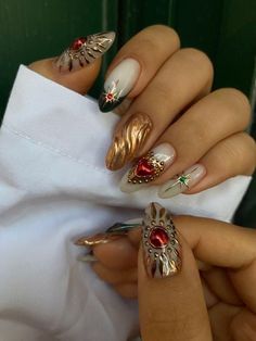 Mexican Nails Designs Mexico, Kali Uchis Nail Ideas, Angelic Nails, Magical Nails, Nail Design Glitter, December Nails, Goth Nails, Jelly Nails, Minimalist Nails