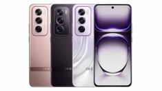 three different models of the oppo smartphone