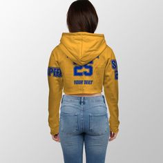 Fraternity Shirt - Personalized Alpha Phi Omega Croptop Hoodie Original Yellow StyleAll of our Crop Hoodies are custom-made-to-order and handcrafted to the highest quality standards. High Quality Material, soft and confortable Suitable for most occasions. Great for home, street, camp, hip hop, sport, exercise and daily wear 3D Print, Won't fade after washing Excellent gift ideas. Fitted Sports Hoodie With Letter Print, Fitted Letter Print Hoodie Sweatshirt, Fitted Sporty Hoodie With Letter Print, Sporty Fitted Hoodie With Letter Print, Vaporwave Hoodie, Hoodie Upcycle, Crop Hoodies, Maternity Hoodie, Sport Exercise