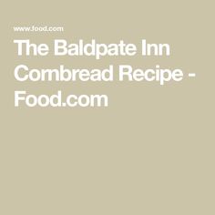 the baldpate inn cornbread recipe - food com logo on top of a white background