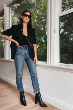 Minimalist Fall Outfit, Natalie Borton, Minimalist Moda, Stile Casual Chic, Looks Jeans, Weather Outfits, Dream Outfits, Elegante Casual