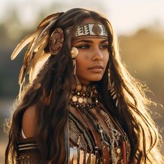 American Indian Hairstyles, Native American Indians Women, Indian Warrior, Native American Wedding, Warrior Women