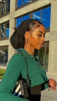 Headscarf Black Women, Braids With Scarf Black Women, Silk Scarf Hairstyles Black Women, Turban Hairstyle, Dress With Head Scarf, Headwrap Styles, For Long Hair Hairstyles, Long Hair Hairstyles