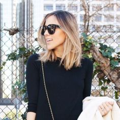 balayage Thoughts On Life, Damsel In Dior, Blonde Lob, Looks Pinterest, Brown Blonde Hair, Hair Color And Cut, Style Blogger