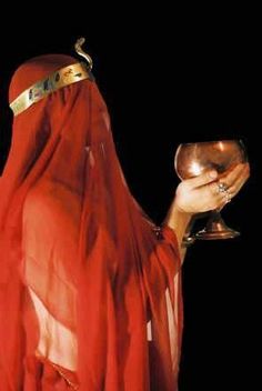 Scarlet Woman Babalon, Babalon Goddess, Scarlet Woman, Mystery Babylon, Egypt Style, Sacred Woman, Babylon The Great, Sun God, Sacred Feminine