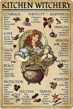 Wiccan Knowledge, Magia Das Ervas, Wiccan Magic, Magic Herbs, Kitchen Witchery, Wiccan Spell Book, Witchcraft Spell Books, Witch Craft, Witch Spell Book