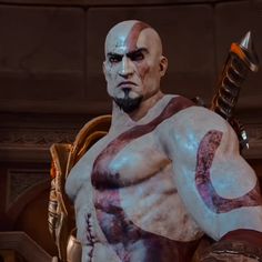 Kratos Pfp, Kratos Icon, Young Kratos, Kratos Art, Destroyer Of Worlds, Game Icon, Cartoon Profile Pics, Movie Photo, 3d Art