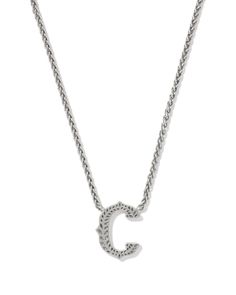 The beloved letter necklace style meets the charm of the Lone Star State in the Beau Letter C Pendant Necklace in Vintage Silver. Crafted in vintage-inspired metal, this pendant’s etched script is a play on our signature hoofprint detailing. Whether you’re showing off your initials or someone else’s, this style will be hard to ignore. This necklace is a part of Yellow Rose by Kendra Scott—a brand that celebrates ranch life with Kendra Scott staples alongside select curated jewelry pieces and acc Letter A Pendant, Silver Kendra Scott, Hoof Print, Lone Star State, Ranch Life, Letter C, Letter A, Letter Necklace, Lone Star