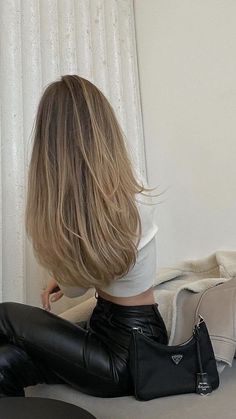 Dark Blonde Hair, Haircuts Straight Hair, Haircuts For Long Hair, Light Hair, Aesthetic Hair