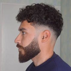 Mens Hairstyles 2023, Curly Hair And Beard, Fortnite Zombie, Fade Haircut Curly Hair, Long Curly Hair Men, Taper Fade Curly Hair, Men's Curly Hairstyles, Mens Hairstyles Curly, Male Haircuts Curly