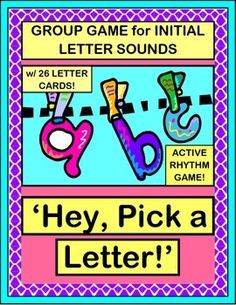 a group game for initial letters and sounds