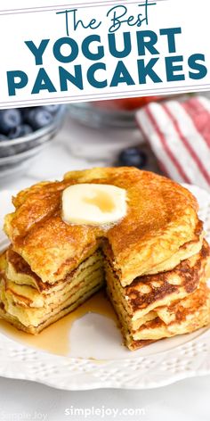 the best yogurt pancake recipe ever