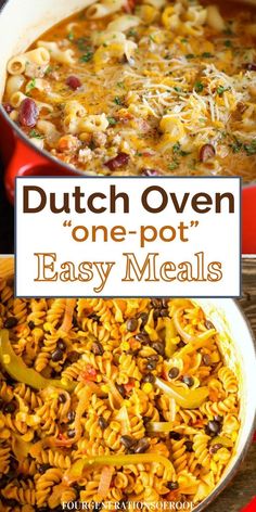 dutch oven one pot easy meals