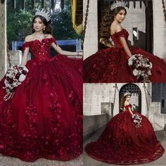 Quinceanera Dresses Off Shoulder Sparkling Sequin Red Prom Ball Gowns Sweet 16.  "This pin contains affiliate links, which means I may earn a commission at no cost to you extra for you". 
 #affiliate #advertising" Red And Black Theme Quinceanera, Quinceanera Dresses In Red, Quince Dark Red Dresses, Red Wine Quince Dress, Queen Of Hearts Quinceanera Dress, Quince Dresses Wine Red, Cherry Red Quinceanera Dresses, Dark Burgundy Quinceanera Dresses, Quinceanera Dresses Wine Red