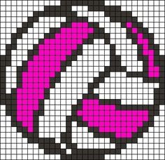 a cross stitch pattern with pink lips on black and white background, in the style of pixel art