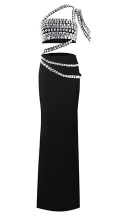 One Shoulder Crystal Maxi Dress Black - 

Color: Black, 
One shoulder design, 
Sleeveless, 
Asymmetric design, 
Embellished with rhinestones, 
Length: Maxi, 

Style: summer dresses, spring dresses, spring outfits, spring outfit, coachella fashion, prom dresses, classy prom dresses, cut vacation outfits, brunch outfits, cute spring outfits, graduation dress, early spring outfits casual, black dresses, one shoulder dresses, crystal dresses, maxi dresses, evening dresses, Weird Dresses, Crystal Clothing, Embellished Outfit, Early Spring Outfits Casual, One Shoulder Dresses, Summer Business Casual Outfits, Summer Night Outfit, Long Sleeve Bandage Dress, Date Outfit Summer