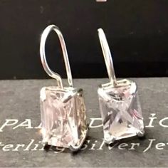 Silpada Stunning Vintage Rectangular Cubic Zirconia Sterling Silver Earrings Silpada Sterling Silver Rectangular Cubic Zirconia Earrings On Classic Locking French Wires Approx: 1 Inch Long Excellent New Condition (Display Item, Never Worn) Treat Yourself And Your Friends To $10 Off The First Purchase By Signing Up For Poshmark Using This Code:Klevfam Silpada Jewelry Has Been Known Worldwide For The Highest And Longest Lasting Quality And Unique Design By Some Of The Best Artisans Around The Worl Silpada Jewelry, Cubic Zirconia Earrings, Zirconia Earrings, French Wire, Sterling Silver Earrings, 1 Inch, Silver Earrings, Cubic Zirconia, Unique Design