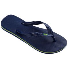 PRICES MAY VARY. Flip Flops for Men: These summer sandals feature a thong design with blue straps and a blue background, making these a stylish beach or pool shoe Durable Beach Sandals: The lightweight, waterproof sandals for men have a slip-resistant rubber sole Comfortable Sandals for Spring: These summer flip flops feature a cushioned, multi-layer footbed with textured rice pattern and rubber flip flop sole Havaianas Flip Flop Sandals: Spreading Brazilian spirit around the world since 1962 wi Non-slip Blue Flip Flops For Swimming, Blue Beach Slippers With Rubber Sole, Blue Slides For Summer, Blue Flip Flops For Surfing In Summer, Blue Summer Flip Flops For Surfing, Blue Flip Flops For Pool And Beach Season, Blue Rubber Sole Flip Flops For The Beach, Casual Blue Flip Flops For Surfing, Blue Cushioned Flip Flops For Beach Season