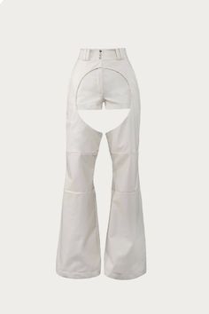 LAMBSKIN CUT-OUT TROUSERS WITH BUILT-IN SHORTS, FEATURING SIDE POCKETS AND SNAP CLOSURE.SIZE & FIT MEASUREMENTS IN CM XXS/ 34EU/ 6UK/ 2US/ 6AU XS/ 36EU/ 8UK/ 4US/ 8AU S/ 38EU/ 10UK/ 6US/ 10AU M/ 40EU/ 12UK/ 8US/ 12AU L/ 42EU/ 14UK/ 10US/ 14AU BUST 78 CM 82 CM 86 CM 90 CM 94 CM WAIST 62 CM 66 CM 70 CM 74 CM 78 CM HIPS 88 CM 92 CM 96 CM 100 CM 104 CM MODEL IS WEARING SIZE XSCOMPOSITION & CARE100% LEATHERLINING : 100% COTTON White High Waist Fitted Cargo Pants, White Fitted Cargo Pants, High Waist White Pants With Belt Loops, High-waist White Pants With Belt Loops, White Fitted High-waisted Cargo Pants, White Fitted High-cut Leg Pants, White Fitted Trendy Cargo Pants, White Fitted Cargo Pants Trendy Style, Trendy Fitted White Cargo Pants