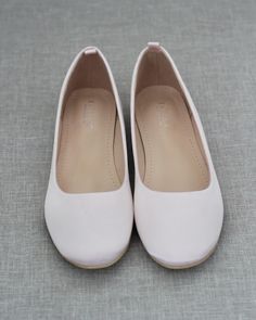 Blush Satin Wedding Flats, Women Wedding Shoes, Bridal Shoes, Bridesmaids Shoes – Kailee P. Inc. Quinceanera Shoes, Casual Shoes Women Flats, Flower Girl Shoes, Evening Flats, Wedding Flats, Casual Flat Shoes, Bridesmaid Shoes, Womens Wedding Shoes, Bride Shoes