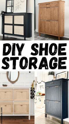 diy shoe storage ideas for the home