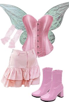 Bloom And Flora Costume, Winx Club Outfits, Flora Costume, Girls Halloween Costume Ideas, Winx Outfits