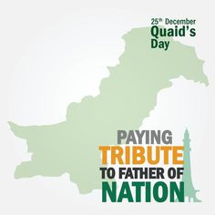 a map with the words paying tribute to father of nation