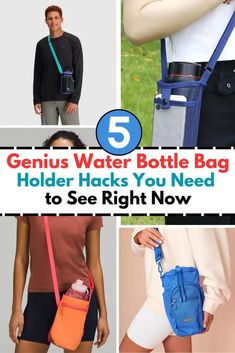 the 5 genius water bottle bag holder hacks you need to see right now