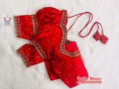 Prabha Blouses, Maggam Blouse, Maggam Works, Blouse Design, Blouse Designs, Blouses, Quick Saves, Design