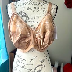 Elomi Cate Underwire Full Cup Size 40gg. Full Cup Beige Bra For Summer, Summer Full Cup Beige Bra, Beige Full Cup Bra For Summer, Beige Full Coverage Bra For Spring, Spring Full Coverage Partially Lined Bra, Elomi Bras, Underwire Sports Bras, Pink Sports Bra, Plunge Bra