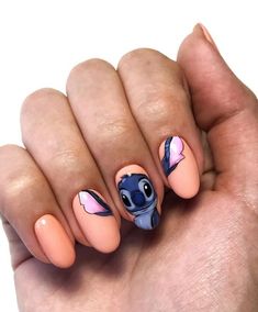 Nails For Disney, Korean Manicure, Plaid Nails, Cartoon Clip, Homescreen Wallpaper, Cartoon Clip Art, Nails Art