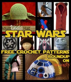 crochet patterns for star wars hats and scarves