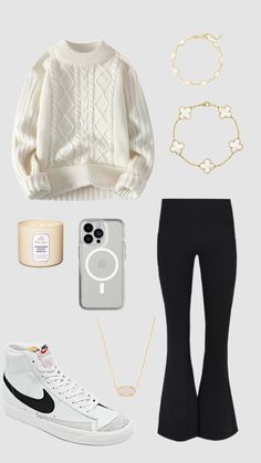 Cute Airport Outfit, Simple Outfits For School, Stylish Work Outfits, Easy Trendy Outfits