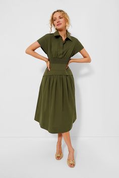 Army Green Cameran Dress | Tuckernuck Tuckernuck Dress, 2024 Clothes, Easy Silhouette, Ss 2024, Dance All Night, Lunch With Friends, Cocktail Attire, Fashion Wishlist, Night Wear