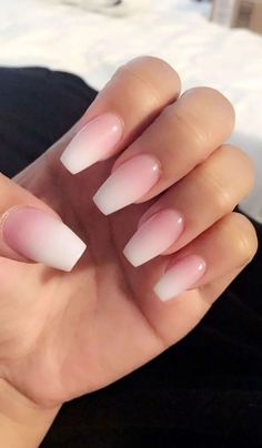 Tmavý Blond, Short Coffin Nails Designs, Short Coffin, Ombre Acrylic Nails, Short Coffin Nails, Short Acrylic Nails Designs, Get Nails, Coffin Nails Designs, Short Acrylic Nails