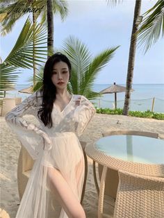 S: Length 145cm Bust 88cm Waist 68cm Shoulder 38cm Sleeve 67cm M: Length 146cm Bust 92cm Waist 72cm Shoulder 39cm Sleeve 68cm L: Length 147cm Bust 96cm Waist 76cm Shoulder 40cm Sleeve 69cm Note: 1. Please follow the size chart to select the size and do not select directly to your habits. 2. The size may have 1-3 cm differs due to manual measurement. 3. As we all know, the different computers display colors differently, the color of the actual item may vary slightly from the following images. Mod Midi White Dress, Long Evening Dresses Elegant, Orange Pink Color, Neck Wedding Dress, Beach Clothes, Summer Elegant, Model Show, Black Evening Dresses, Gowns Of Elegance