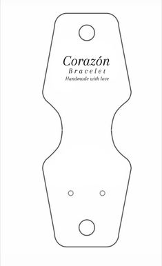 the label for coran brocelt's handmade with love bottle opener