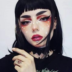 Fantasy Make-up, Drag Make-up, Alternative Makeup, Beauty Make-up, Goth Makeup, Creative Makeup Looks