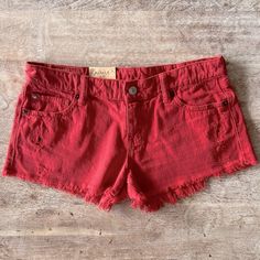 Brand New With Tag Red Cut Off Denim Shorts From Denim & Supply By Ralph Lauren Super Cute And Comfortable Shorts That Are Frayed. Perfect Wear For The 4the Of July!! Size: 29 Color: Red Condition: Brand New With Tag Smoke/Pet Free Home Thank You For Stopping By And Checking Out My Closet. Offers Are Welcome! Any Questions? Feel Free To Leave A Comment Below Comfortable Shorts, Adorable Outfits, Ralph Lauren Shorts, Denim And Supply, Greek Life, Cut Off, Denim Women, Denim Shorts, Super Cute