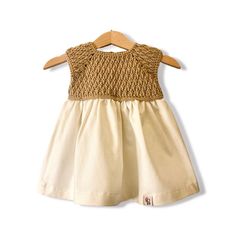 %100 cotton hand knitted baby & kid dress Kid Dress, Hand Knitted Dress, Knitted Baby, Knitted Dress, Gender Neutral Baby, Dress 100, Baby Clothing, Baby Knitting, Kids Dress