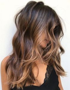 Balyage Long Hair Brunettes, Brown Balayage Hair, Balyage Long Hair, Style For Long Hair, Hairstyles Trending, Rambut Brunette, Balayage Hair Color