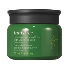 Innisfree Skincare, Best Korean Moisturizer, Green Tea Moisturizer, Popular Skin Care Products, Beautiful Skin Care, Pore Cleanser, Hydrating Cream, Glowing Complexion