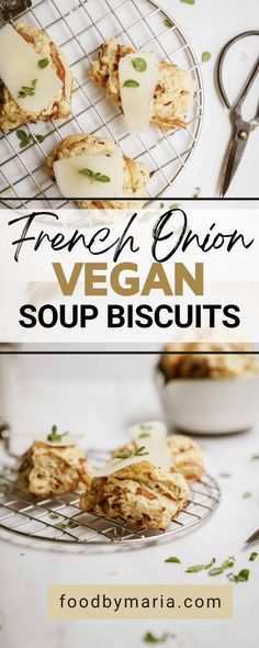 fresh and easy vegan soup biscuits are the perfect side dish for any meal or appetizer