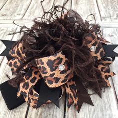 Leopard Hair Bow, Cheetah Hair, Baby Hair Bows Headbands, Gold Hair Bow, Baby Tutu Dresses, Big Hair Bows, Baby Tutu, Baby Hair Bows